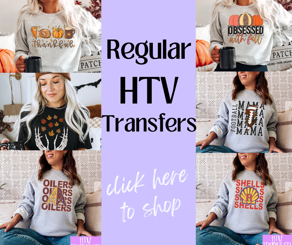 Pre cut HTV transfers