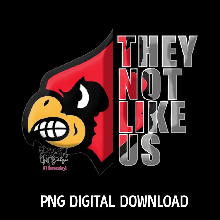 Alton They not like us PNG digital download
