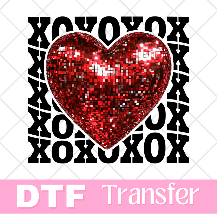 XoXo disco heart