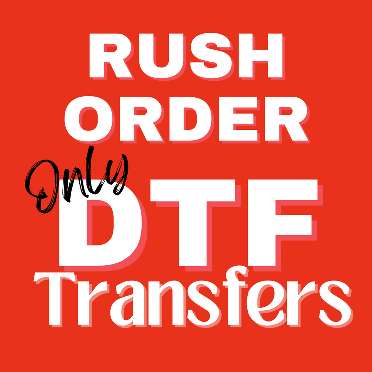 RUSH Next day pick up ready by closing next day Tuesday-Thursday ONLY***