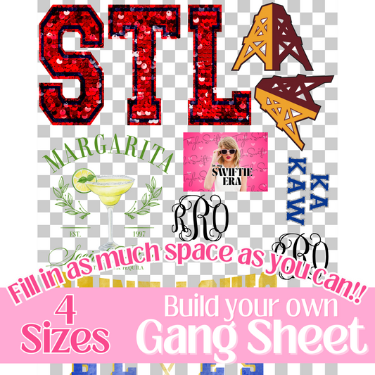 Gang Sheet