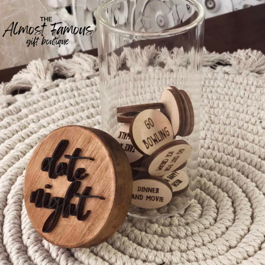 Date Night Jar Pre Order