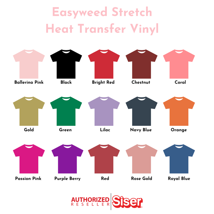 Stretch 12x15 inch sheets & One Yard Rolls