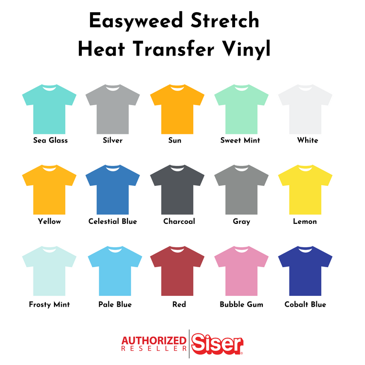 Stretch 12x15 inch sheets & One Yard Rolls