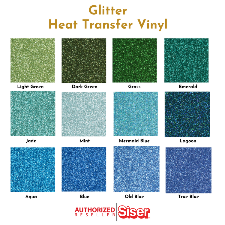 Glitter Heat Transfer Vinyl