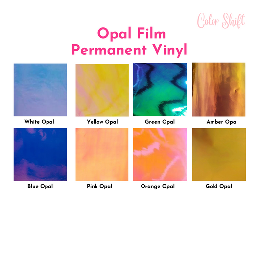 Opal Film Permanent Vinyl