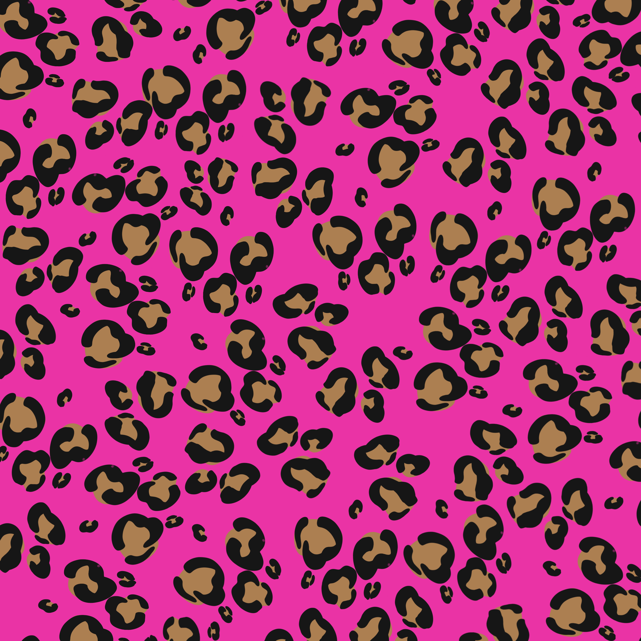 Neon Pink Zebra Print Wallpaper