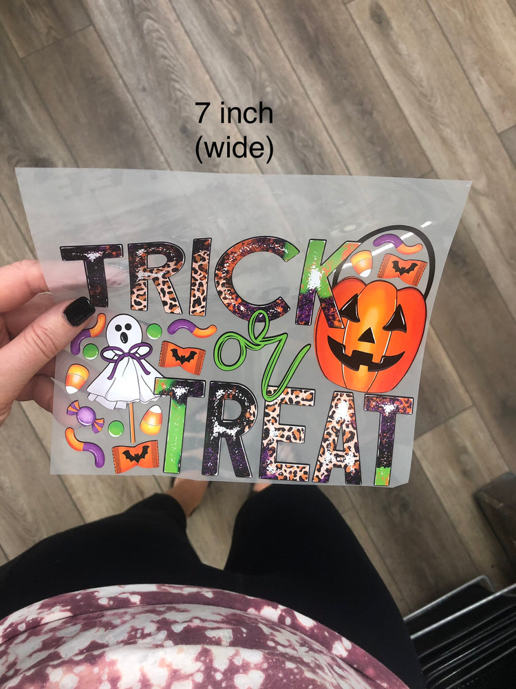 Trick or treat HTV transfer