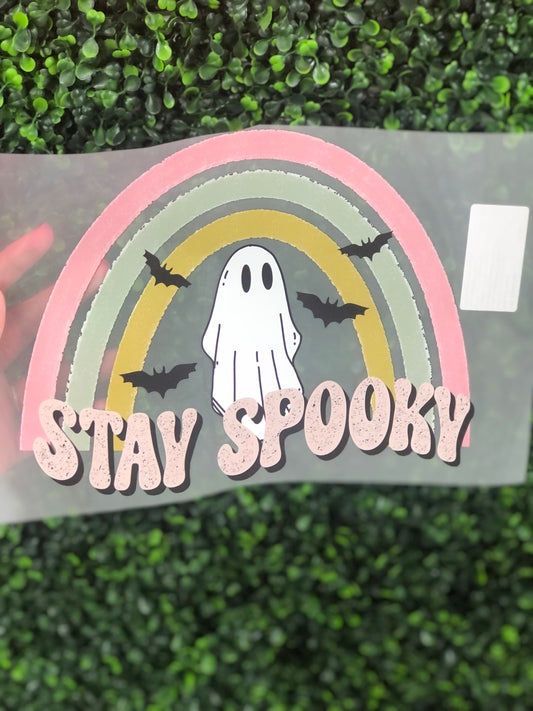 Stay spooky htv transfer