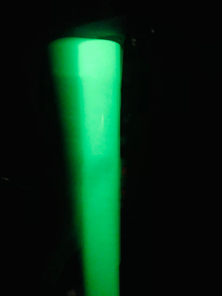 Glow in the dark heat transfer vinyl