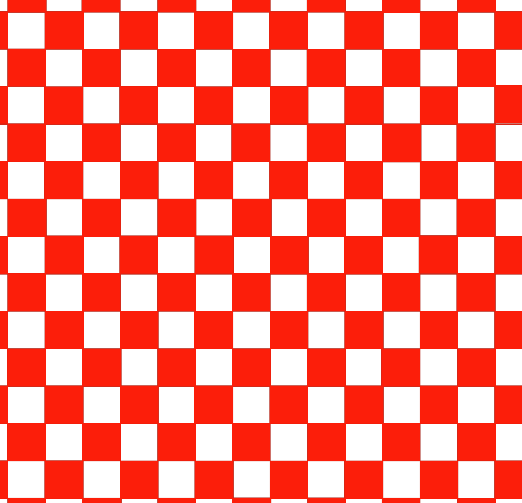 Checkered red and white – 618 area vinyl