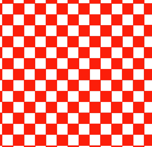 Checkerboard red and white sale