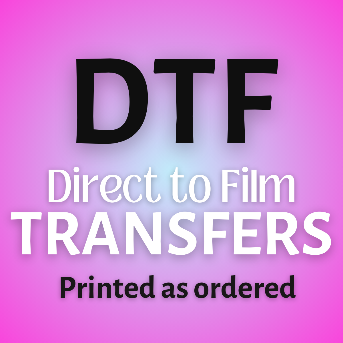 DTF Transfers Online