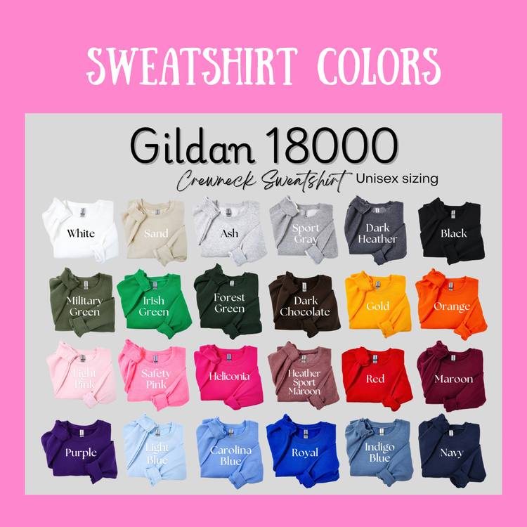 Sequin Custom Embroidered T-Shirt or Sweatshirt
