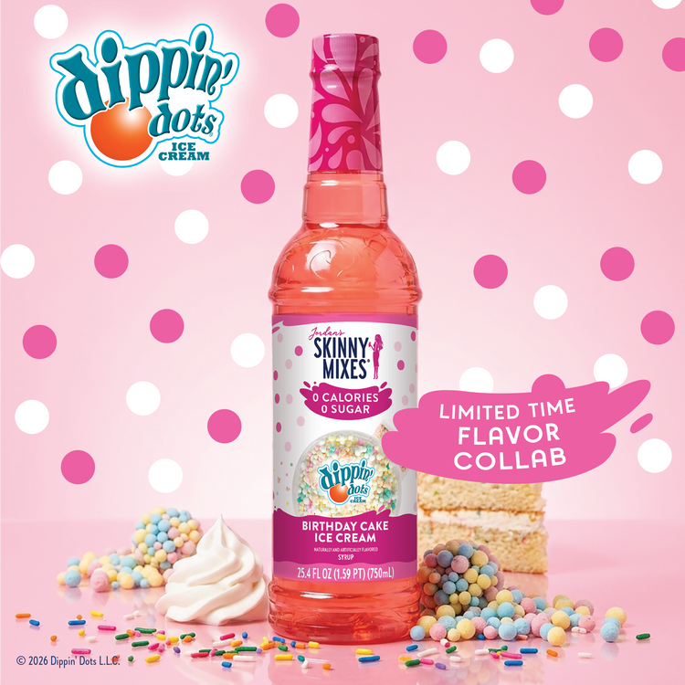 Dippin' Dots® Birthday Cake Ice Cream Syrup