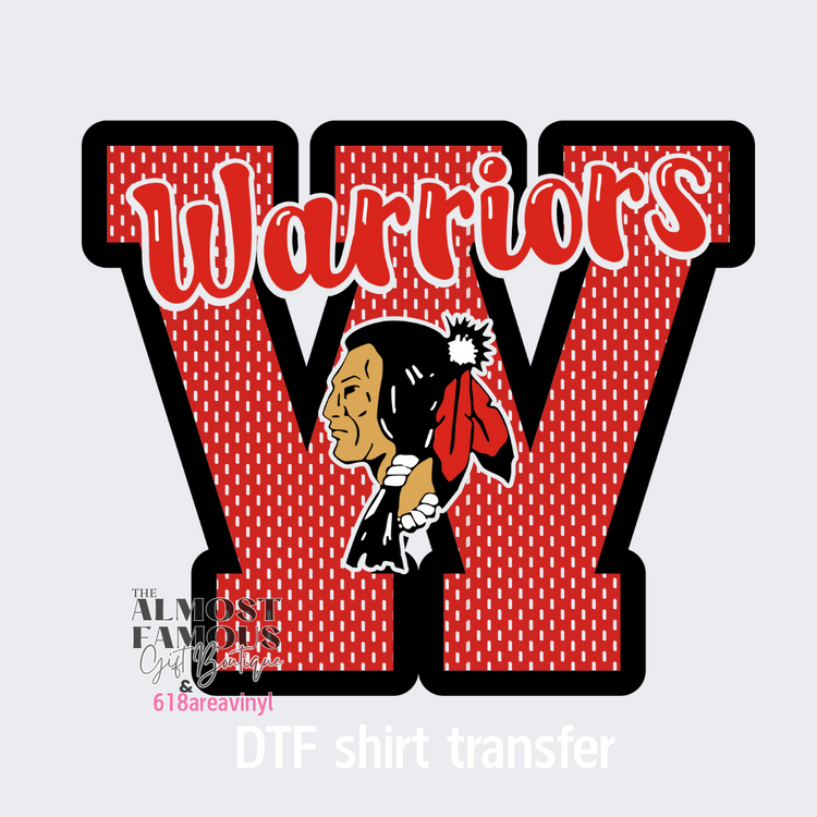 Warriors varsity mesh