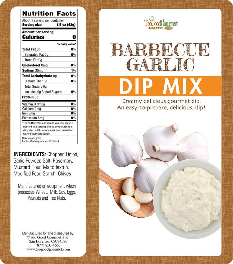 Summer BBQ Dip Mix for Snacks