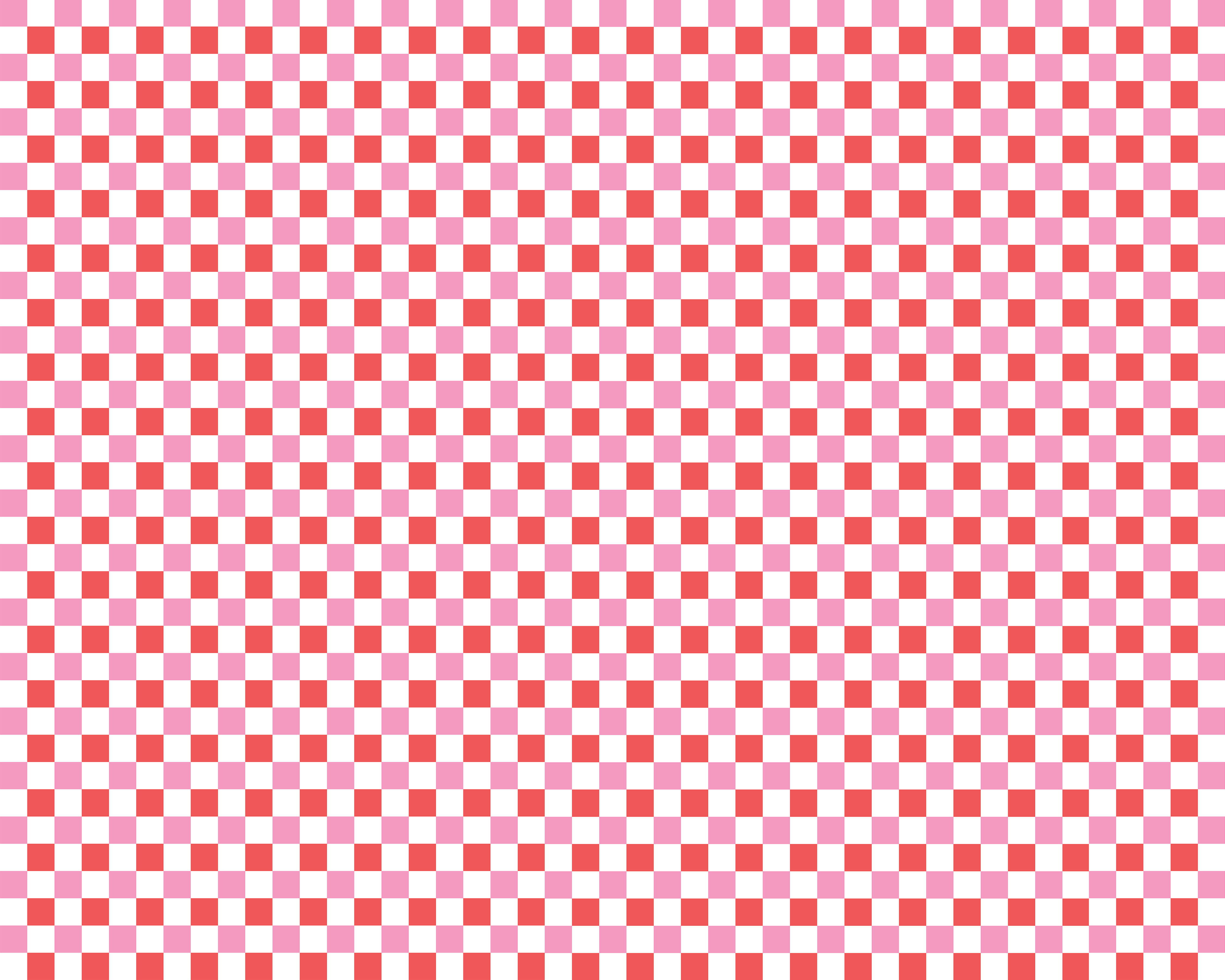 Pink and red check – 618 area vinyl