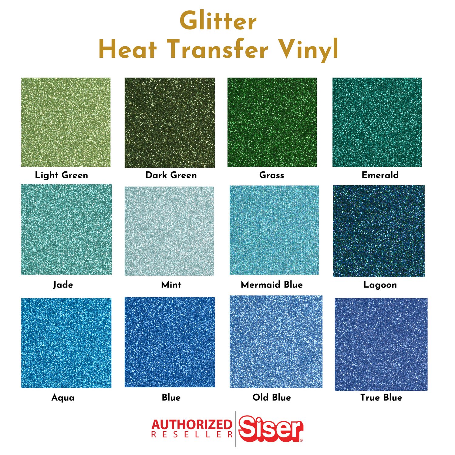 Glitter Heat Transfer Vinyl – 618 area vinyl