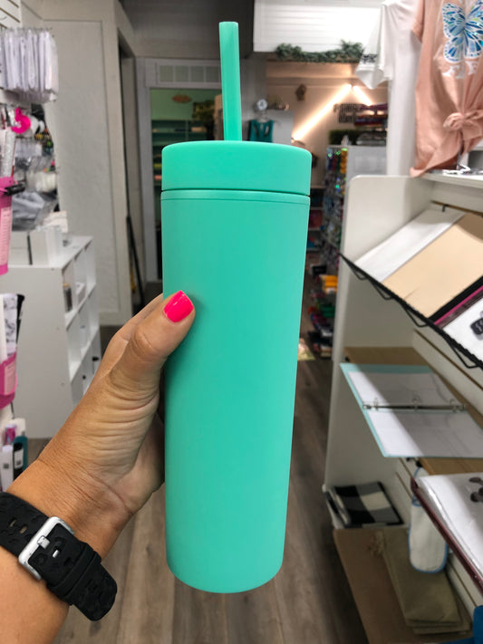 Skinny Acrylic Tumbler 16oz.