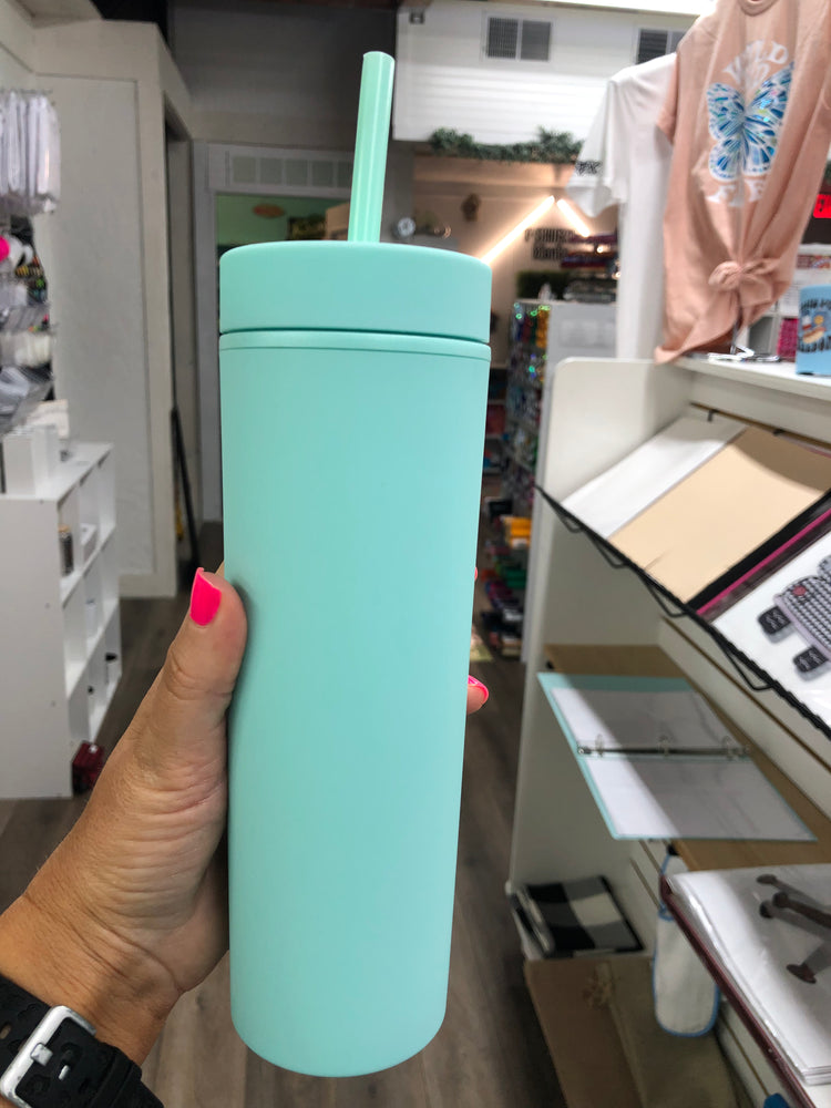 Skinny Acrylic Tumbler 16oz.