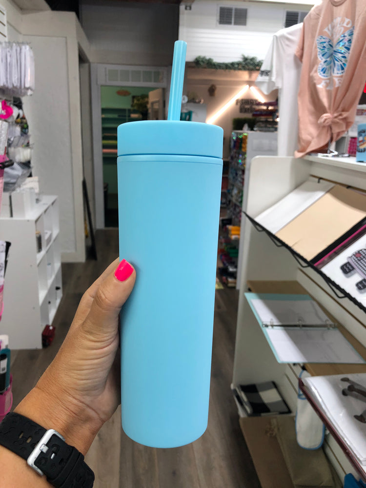 Skinny Acrylic Tumbler 16oz.