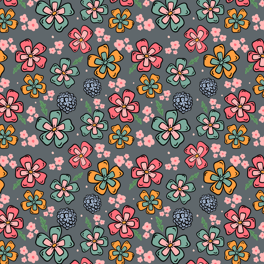 Retro  Floral