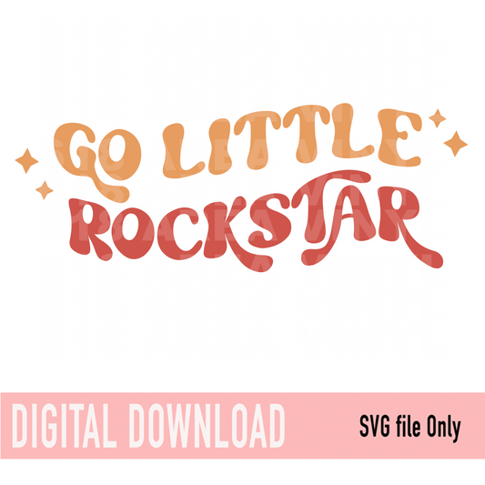 Go little Rockstar SVG