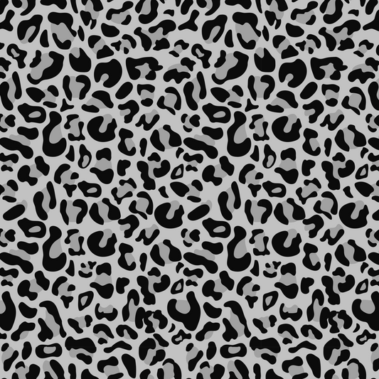 Gray Animal Print