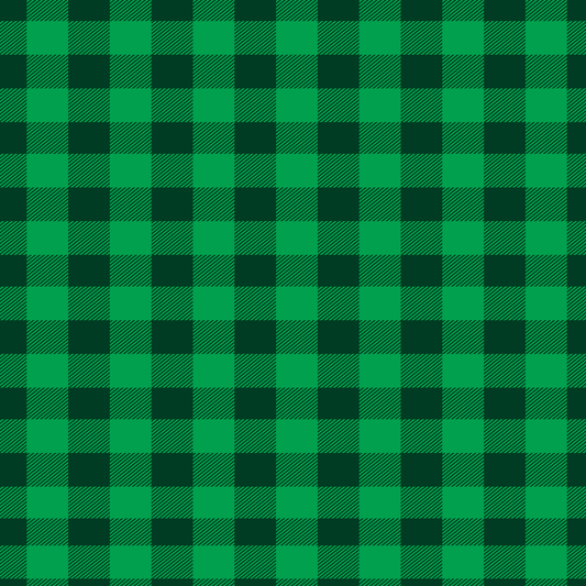 green black plaid