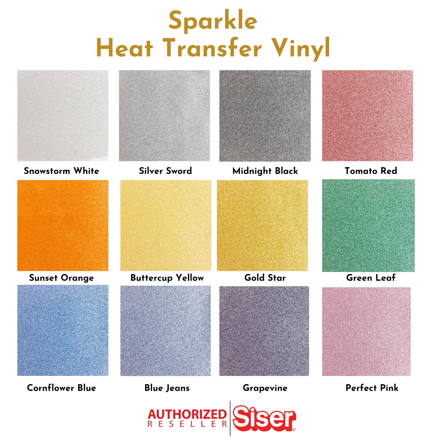 Green Leaf Siser Sparkle Heat Transfer Vinyl (HTV)