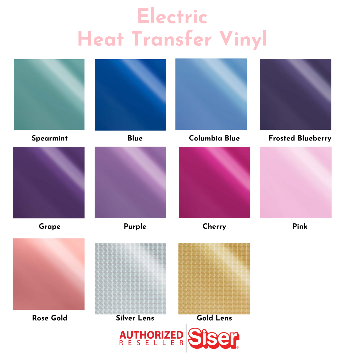Siser Easyweed Electric HTV Heat Transfer Vinyl - 15x1yd