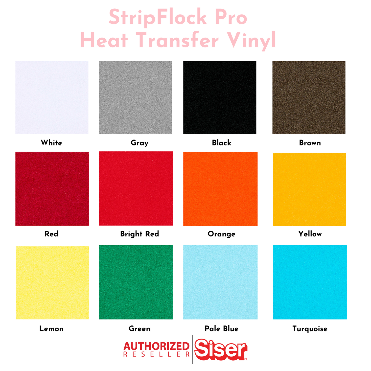 Siser StripFlock Pro HTV Royal Blue Choose Your Length
