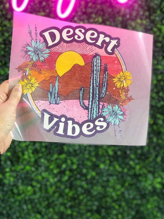 Desert Vibes HTV transfer
