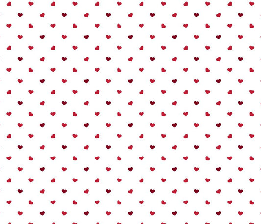 Small red hearts